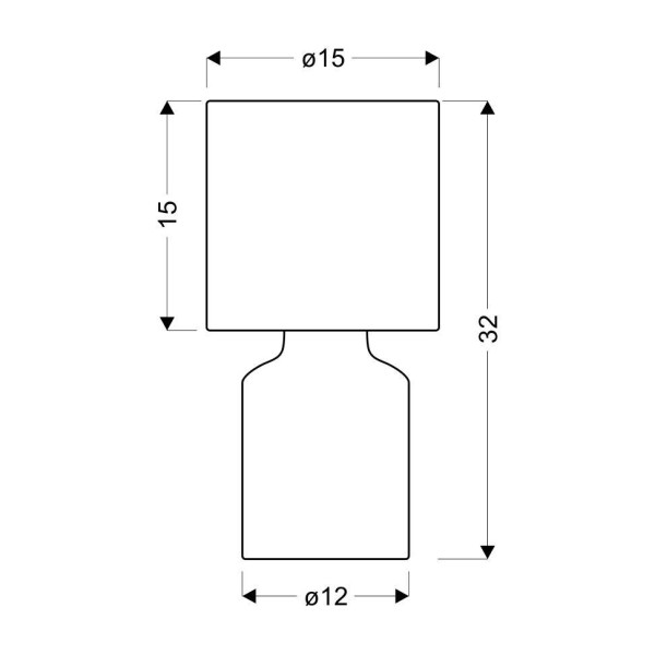 Настільна лампа Candellux 41-79862 Iner