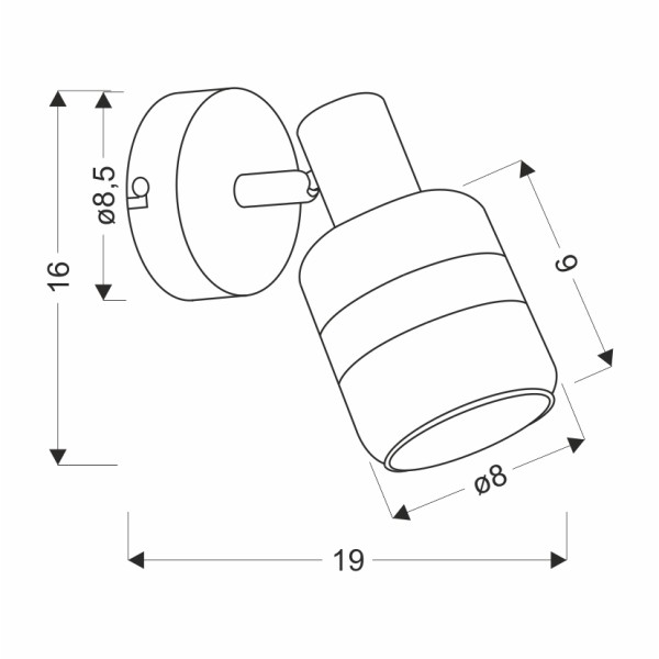 Бра Candellux 91-13415 Yuki