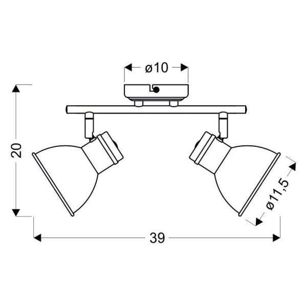 Спот Candellux 92-72139 Zumba