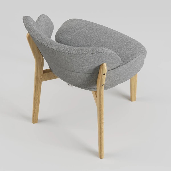 Стілець Swan натуральний дуб