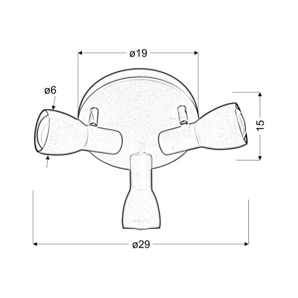 Спот Candellux 98-50793 Picardo
