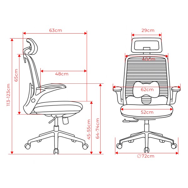 Крісло офісне Nicolo