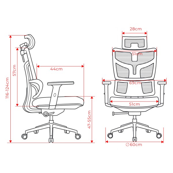 Крісло офісне Preston