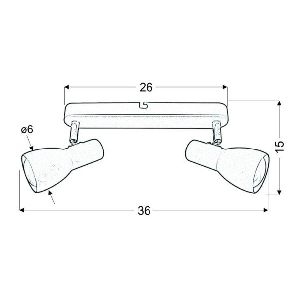 Спот Candellux 92-50595 Picardo