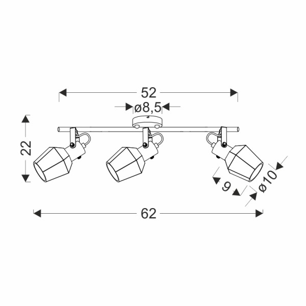 Спот Candellux 93-13378 Randi