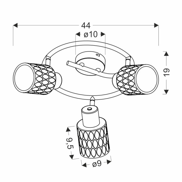 Спот Candellux 98-27405 Bill