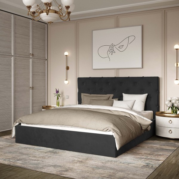 Ліжко Велюр