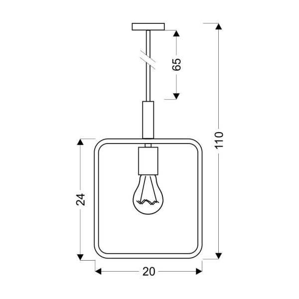 Люстра Candellux 31-73501 Frame