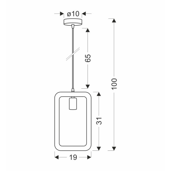 Люстра Candellux 31-28761 Ostor