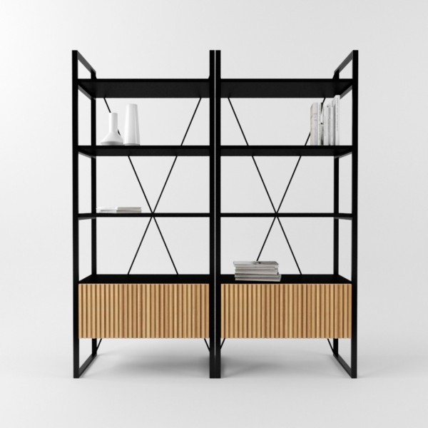 Стелаж ARRIS LOFT - Меблі для сучасної вітальні