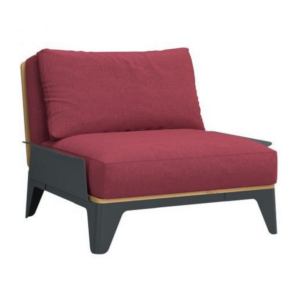 Крісло Bjorn (Бйорн) текстиль марсала - стиль та комфорт для вашого інтер'єру