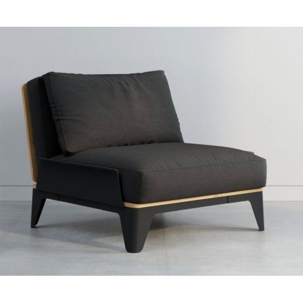 Крісло Bjorn (Бйорн) текстиль темно-сірий