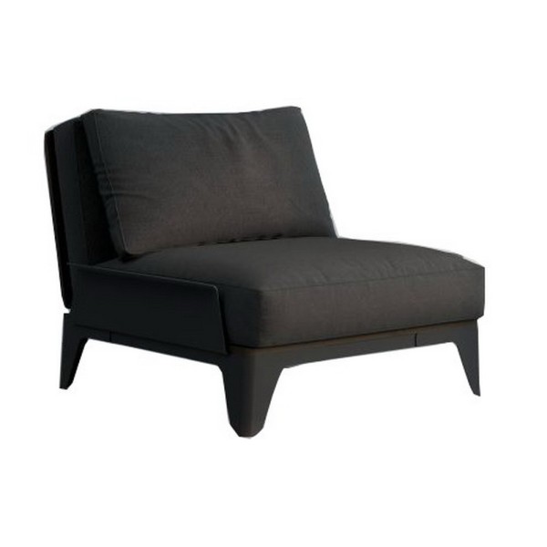 Крісло Bjorn (Бйорн) текстиль темно-сірий