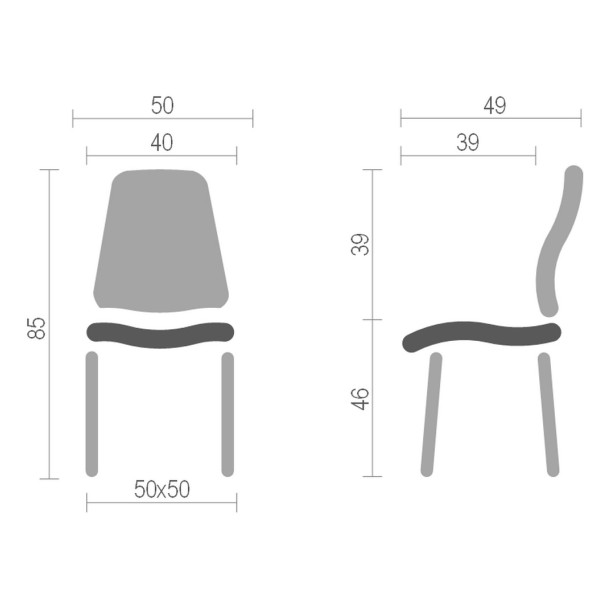 Стілець Sofi (Софі) - сучасний стиль для вашої кухні