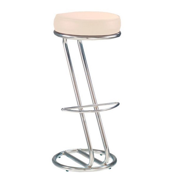 Барний стілець Zeta chrome