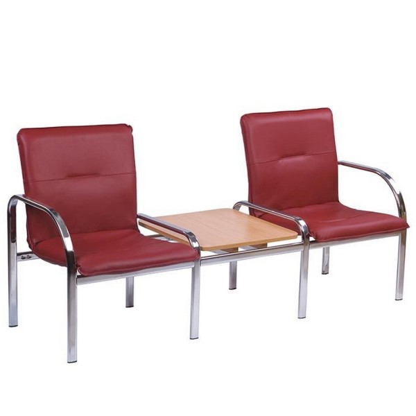 Крісло двомісне Staff-2 T chrome для вашого офісу