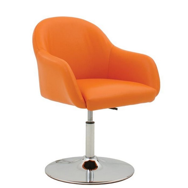 Крісло Wait 1S chrome – сучасне барне крісло з газ-ліфтом