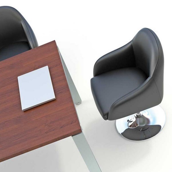 Крісло Wait 1S chrome – сучасне барне крісло з газ-ліфтом