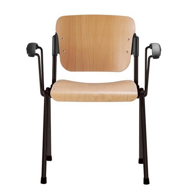 Стілець Era Arm Wood – для комфортного офісного простору