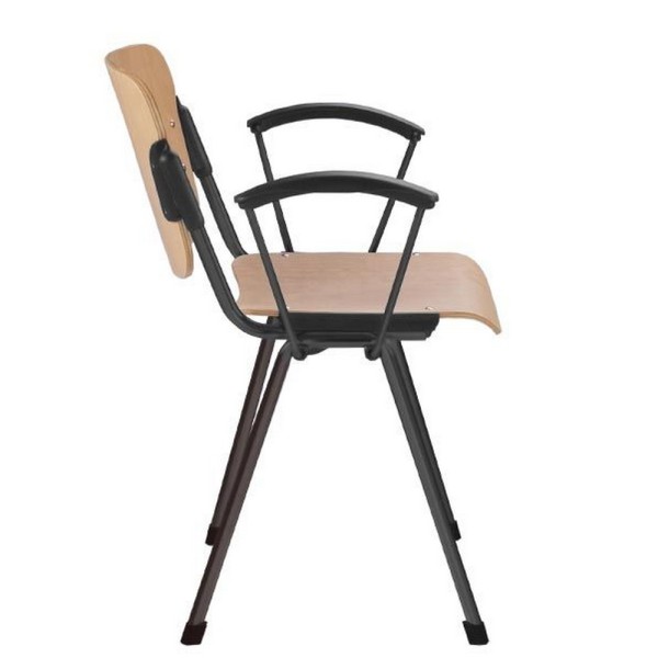 Стілець Era Arm Wood – для комфортного офісного простору