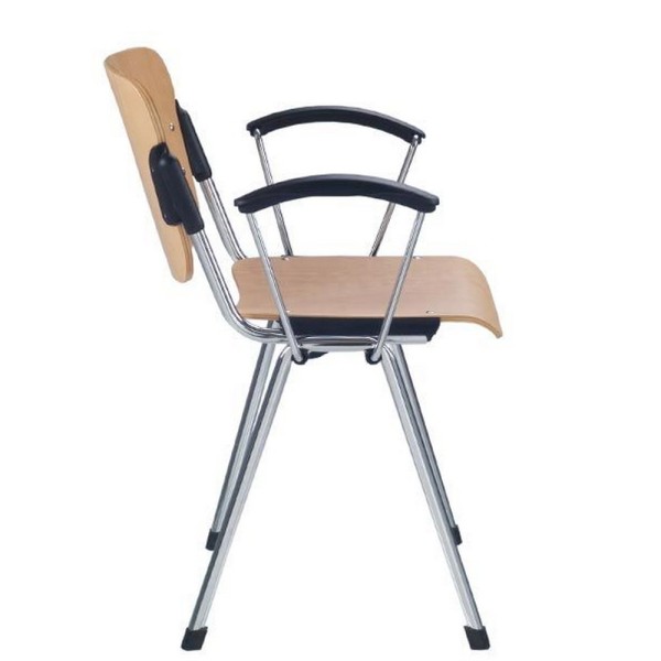 Стілець Era Arm Wood – для комфортного офісного простору