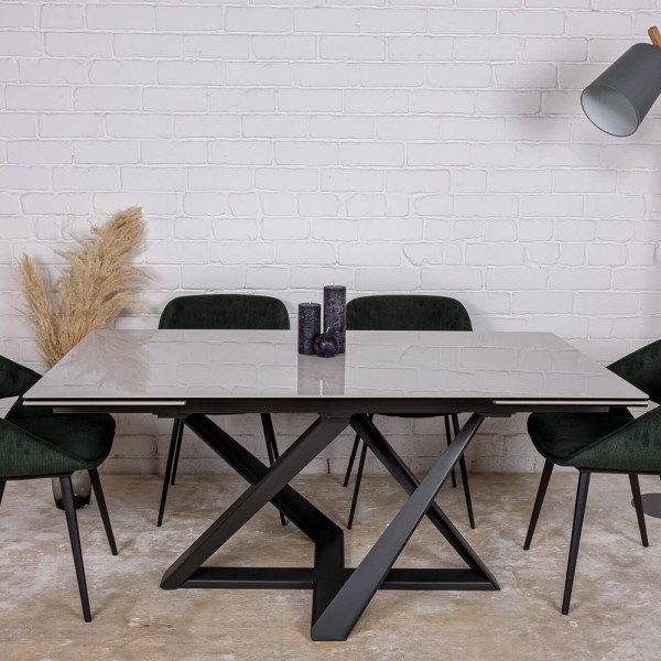 Стіл Fleetwood NEW (Флітвуд) кераміка – сучасний розкладний стіл для кухні