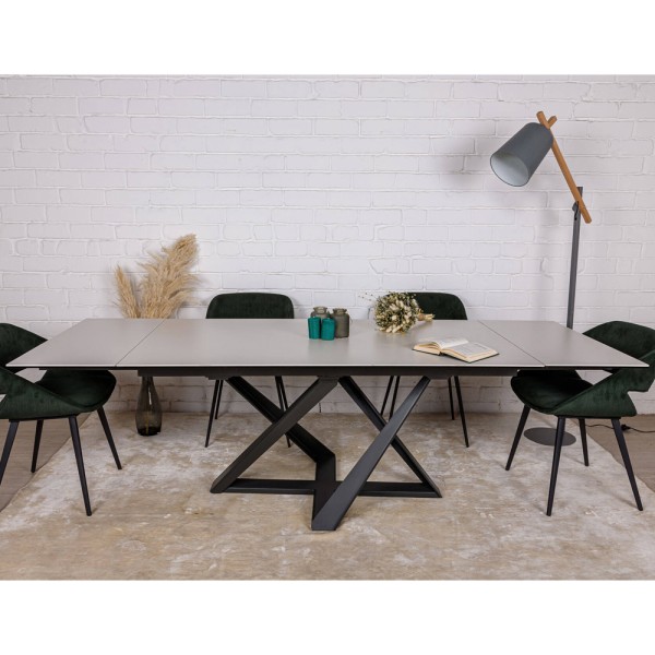 Стіл Fleetwood NEW (Флітвуд) кераміка – сучасний розкладний стіл для кухні