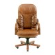 Крісло Буфорд Вуд люкс шкіряне – комфорт та стиль для вашого офісу