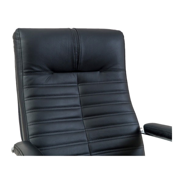 Крісло Оріон Хром 1к - Офісне крісло з екошкіри