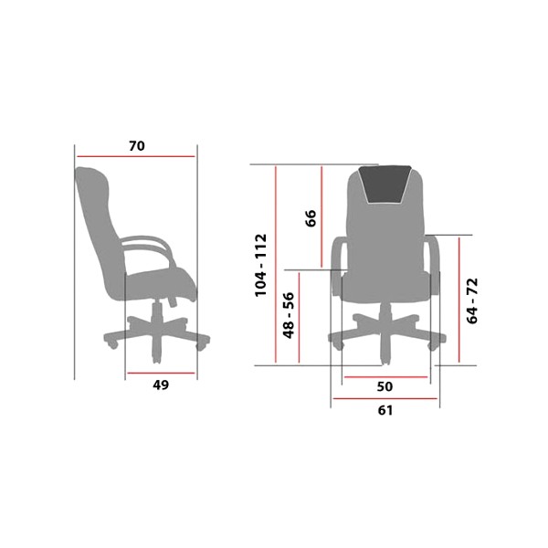 Крісло Челсі PL 1к - Комфортне та стильне офісне крісло