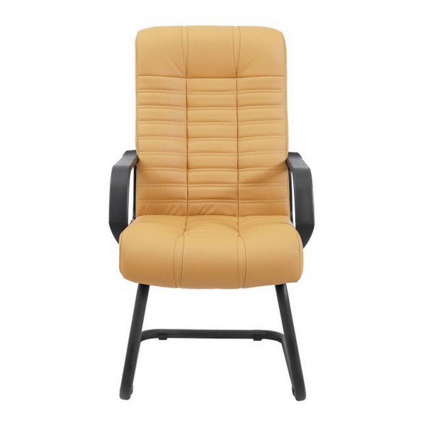 Крісло Атлант CF Black 1к – офісне крісло з екошкіри