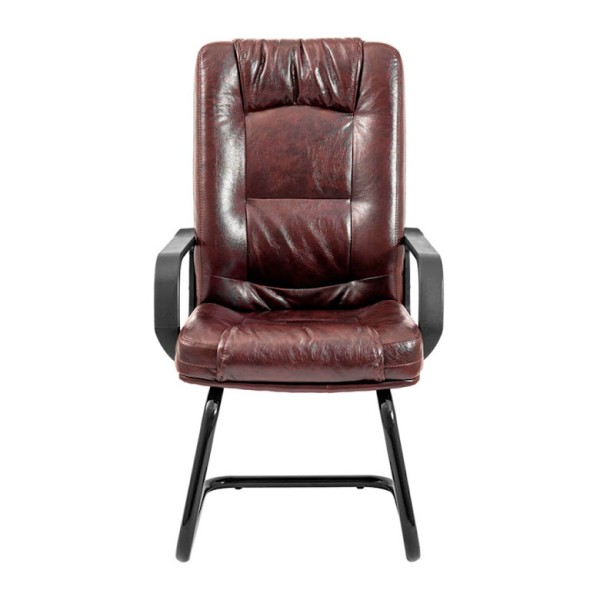 Крісло Альберто CF Black 2к – Сучасне офісне крісло з екошкіри