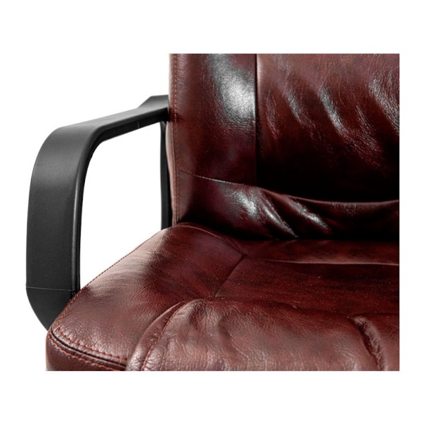 Крісло Альберто CF Black 2к – Сучасне офісне крісло з екошкіри