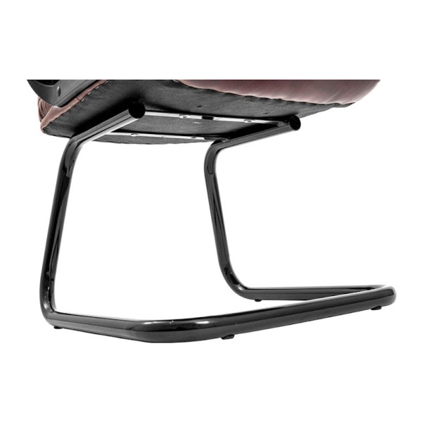 Крісло Альберто CF Black 2к – Сучасне офісне крісло з екошкіри