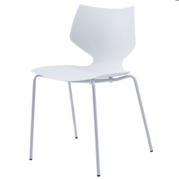 Стілець BOW (БОУ) для кухні з пластика та металу