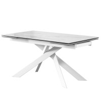 Стіл Gracio Carrara White 160-240 см