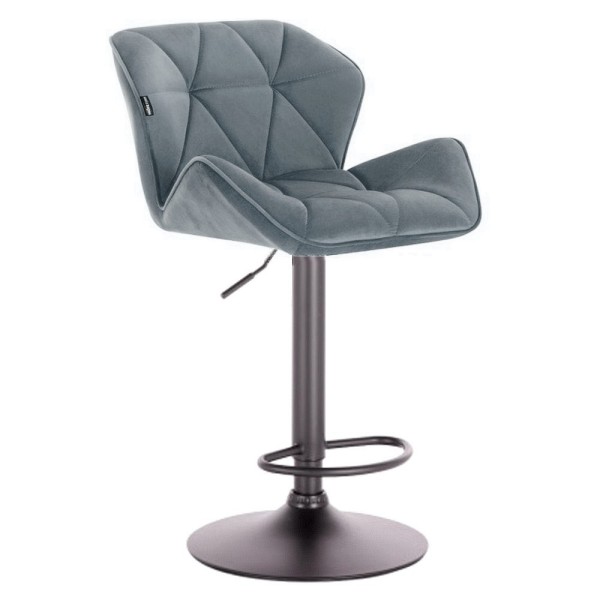 Барний стілець HY 3008 DeLux велюр