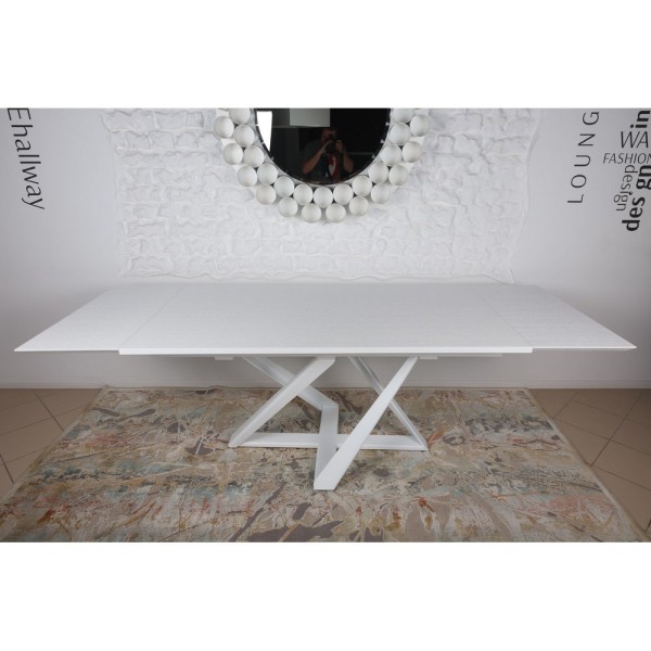 Стіл Fleetwood NEW (Флітвуд) шпон — сучасний розкладний стіл для кухні