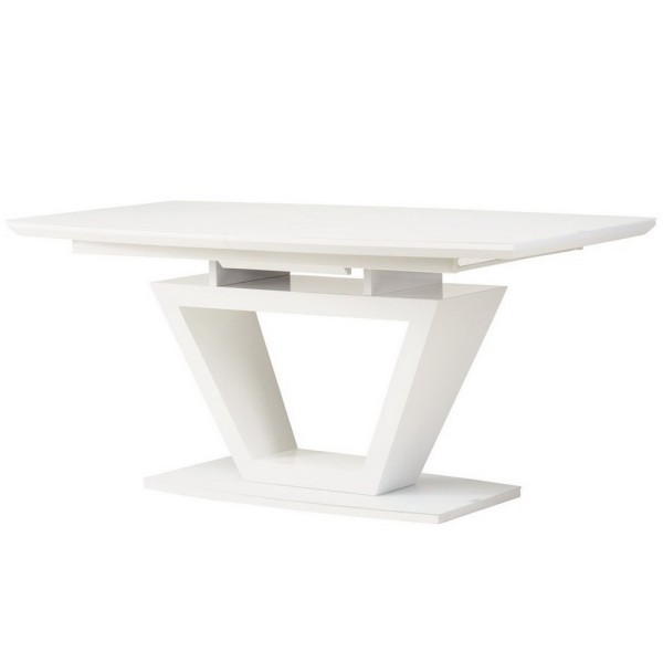 Стіл TMM-53-2 білий матовий 120-160 см для кухні