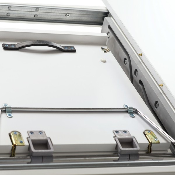 Стіл TMM-53-2 білий матовий 120-160 см для кухні