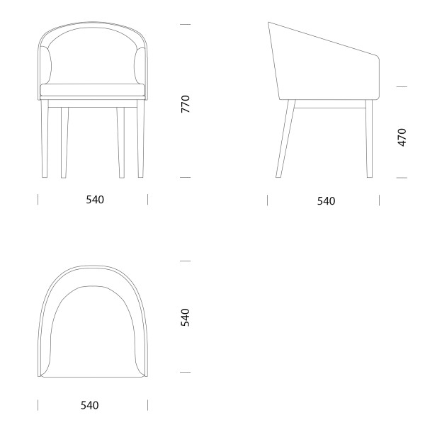 Стілець U - стиль і комфорт для вашої оселі