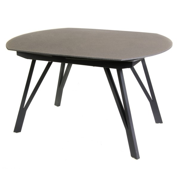 Стіл Stoneglass (Стоунгласс) - розкладний овальний стіл для кухні