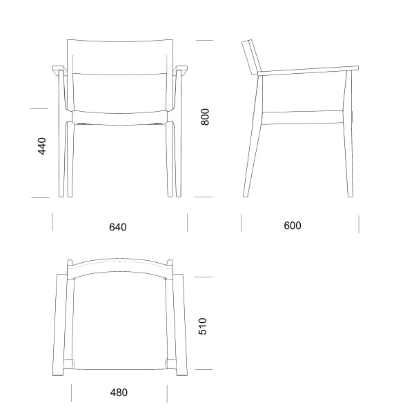 Стілець Borneo (Борнео) – комфорт і стиль для вашого інтер'єру