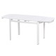 Стіл T-600-2 110-160 см - сучасний розкладний стіл для кухні