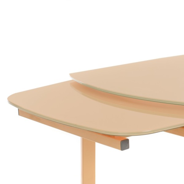 Стіл T-600-2 110-160 см - сучасний розкладний стіл для кухні