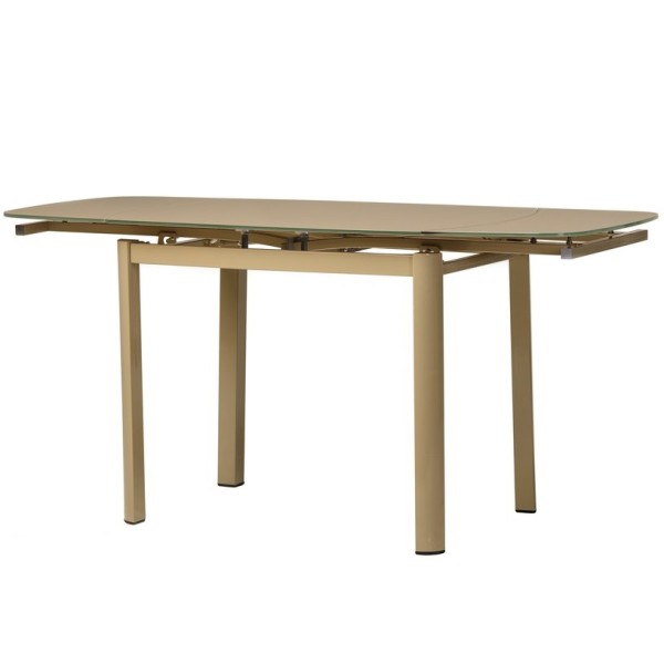 Стіл T-600-2 110-160 см - сучасний розкладний стіл для кухні