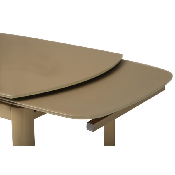 Стіл T-600-2 110-160 см - сучасний розкладний стіл для кухні