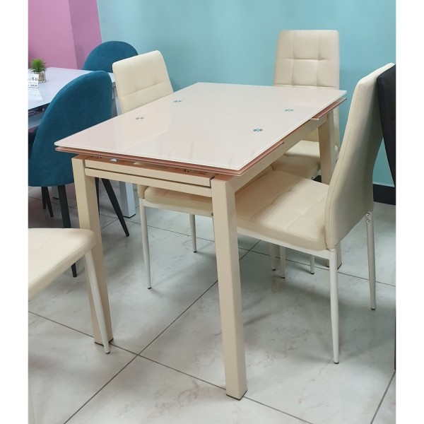 Стіл T-231-8 90-150 см – стильний розкладний стіл для вашої кухні