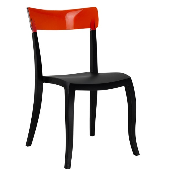 Стілець Hera-S чорний - стильний стілець для дому та саду