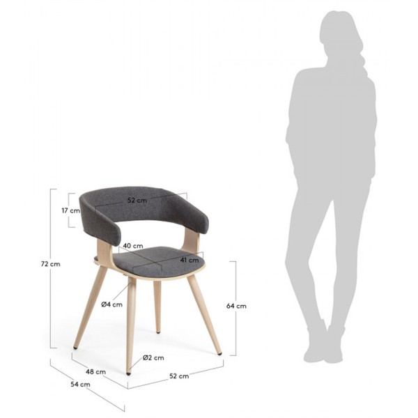 Стілець Heiman (Хейман) – стильний стілець для вашого інтер'єру